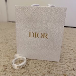 Dior mini shopping bag